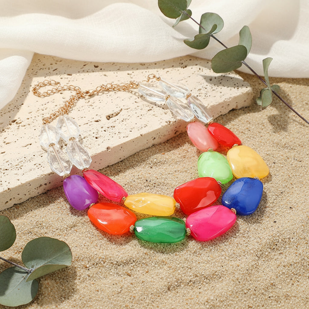 Vivid Verse Necklace - 15 colors - Hello Baabs