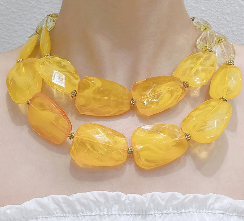 Vivid Verse Necklace - 15 colors - hello baabs 