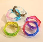 Vivid Verve Bangles (2.52" diameter) - 4 colors - hello baabs 