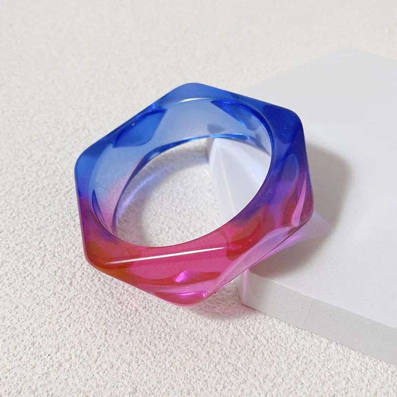 Vivid Verve Bangles (2.52" diameter) - 4 colors - hello baabs 