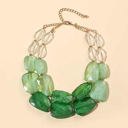 Vivid Verse Necklace Green