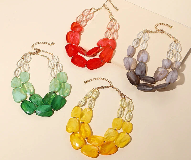 Vivid Verse Necklaces