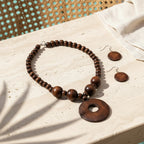 Wanderwood Harmony Necklace & Earrings Set - 6 colors - Hello Baabs