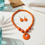 Wanderwood Harmony Necklace & Earrings Set - 6 colors - Hello Baabs
