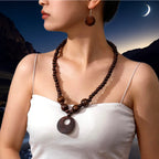 Wanderwood Harmony Necklace & Earrings Set - 6 colors - hello baabs 