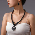 Wanderwood Harmony Necklace & Earrings Set - 6 colors - hello baabs 