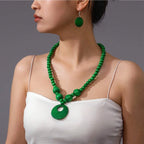 Wanderwood Harmony Necklace & Earrings Set - 6 colors - hello baabs 