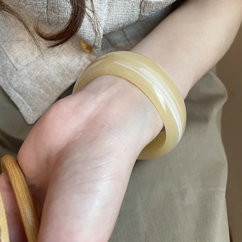 Wave Muse Bangles (2.64" diameter) - 5 colors - hello baabs 