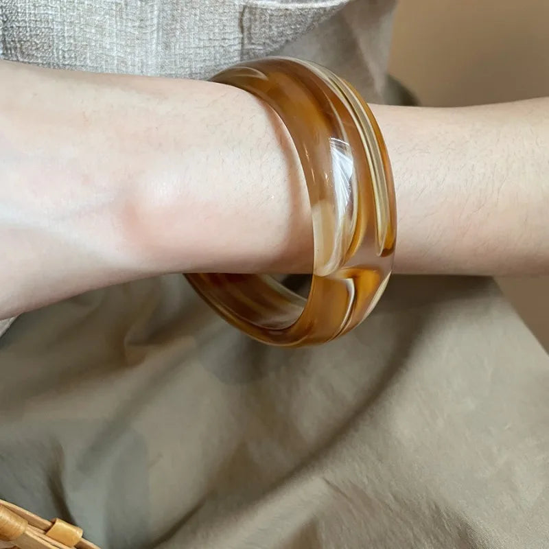 Wave Muse Bangles (2.64" diameter) - 5 colors - hello baabs 