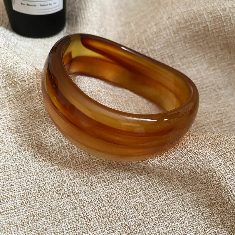 Wave Muse Bangles (2.64" diameter) - 5 colors - hello baabs 