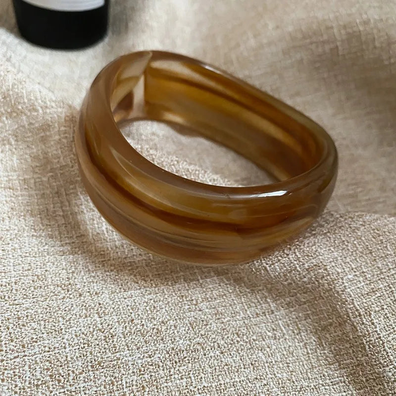 Wave Muse Bangles (2.64" diameter) - 5 colors - hello baabs 