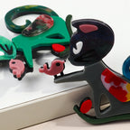 Whiskers & Wings Brooch - 4 colors - Hello Baabs LLC 