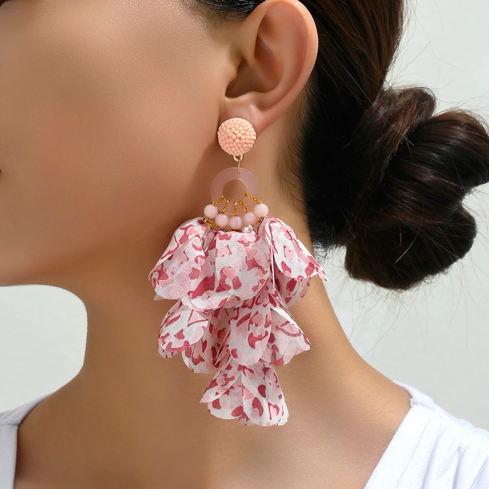 Wild Bloom Dangles - 8 colors - hello baabs 