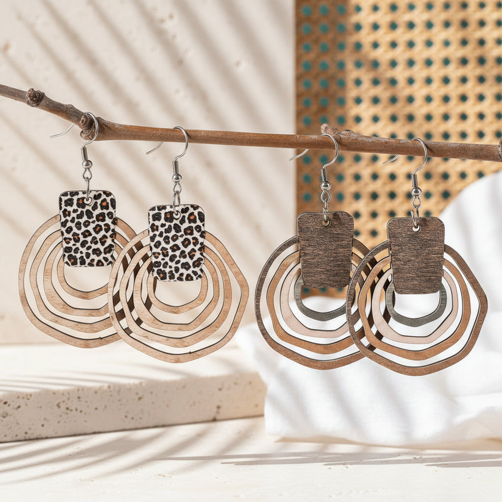 Wild Dimension Earrings - 2 variants - Hello Baabs