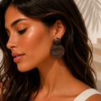 Wild Grain Wood Earrings - Hello Baabs