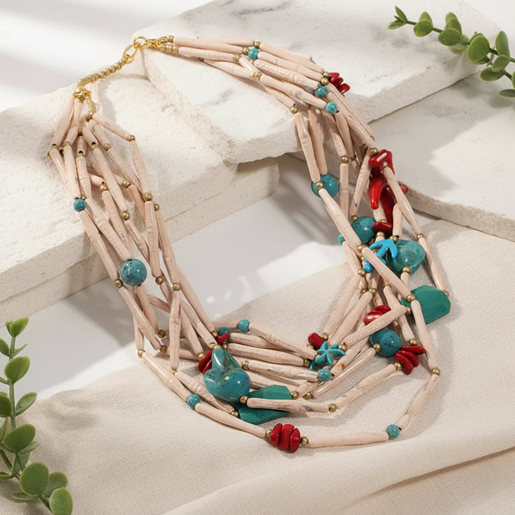 Wild Harmony Necklace - Hello Baabs LLC 