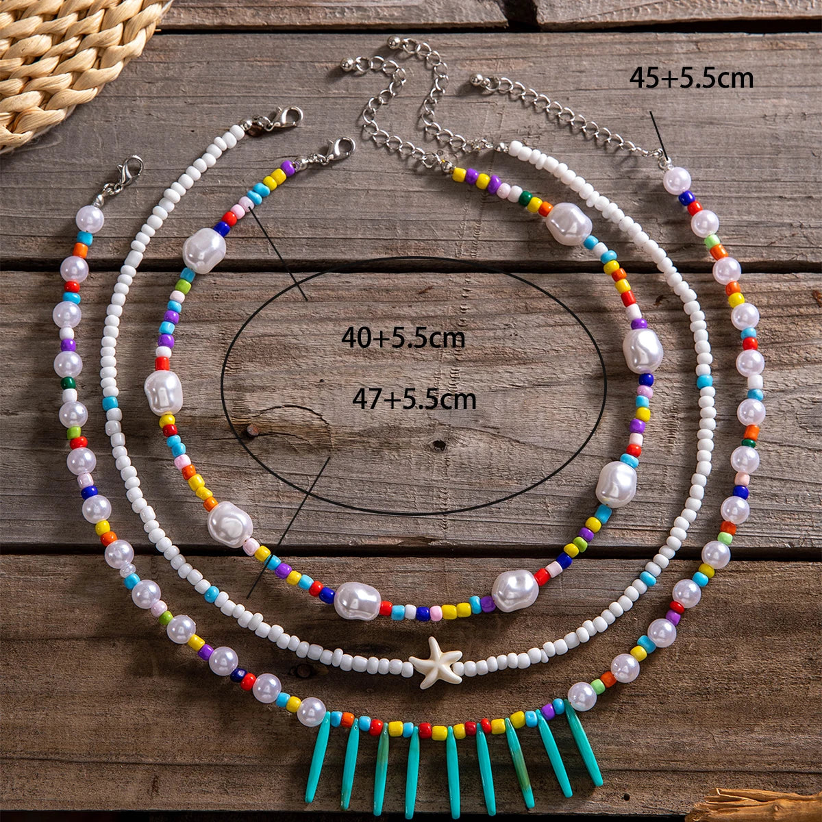 Wild Pearl Rhythm Necklace - hello baabs 