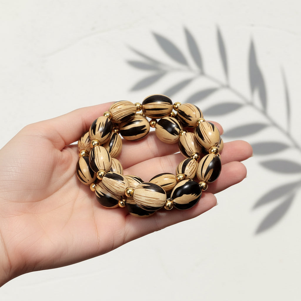 Wild Side Stack 3pc Bracelet Set - 3 colors - Hello Baabs
