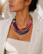 Wildflower Wave Necklace - 2 colors - Hello Baabs