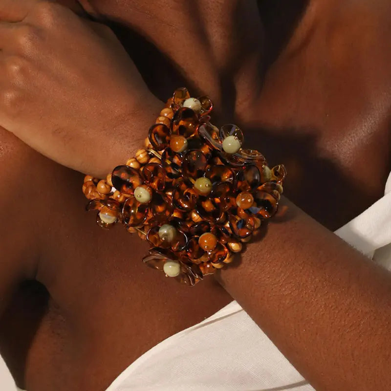 Wildwood Bloom Bracelet Stack - Hello Baabs LLC 