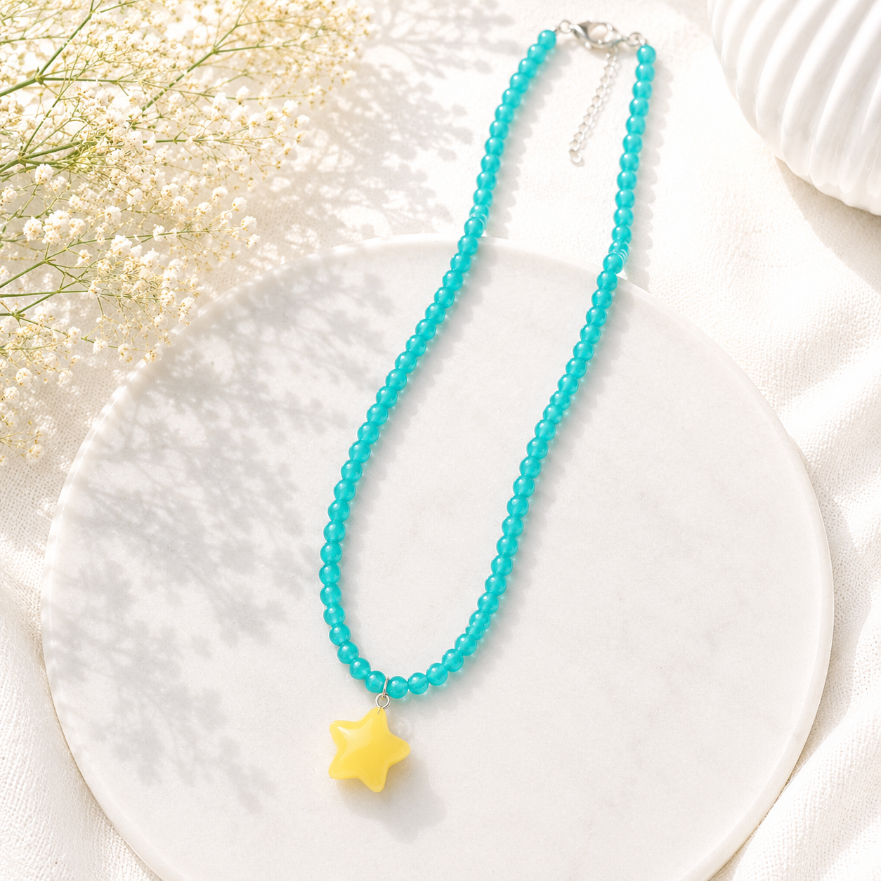 Wishing Star Necklace - 8 colors - Hello Baabs