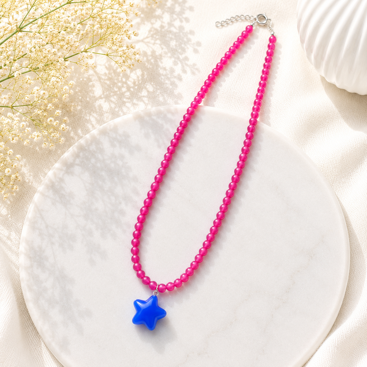 Wishing Star Necklace - 8 colors - Hello Baabs