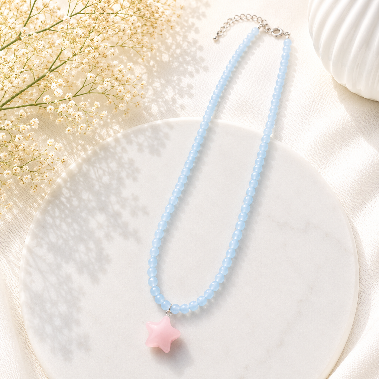 Wishing Star Necklace - 8 colors - Hello Baabs