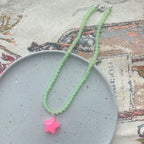 Wishing Star Necklace - 8 colors - Hello Baabs LLC 