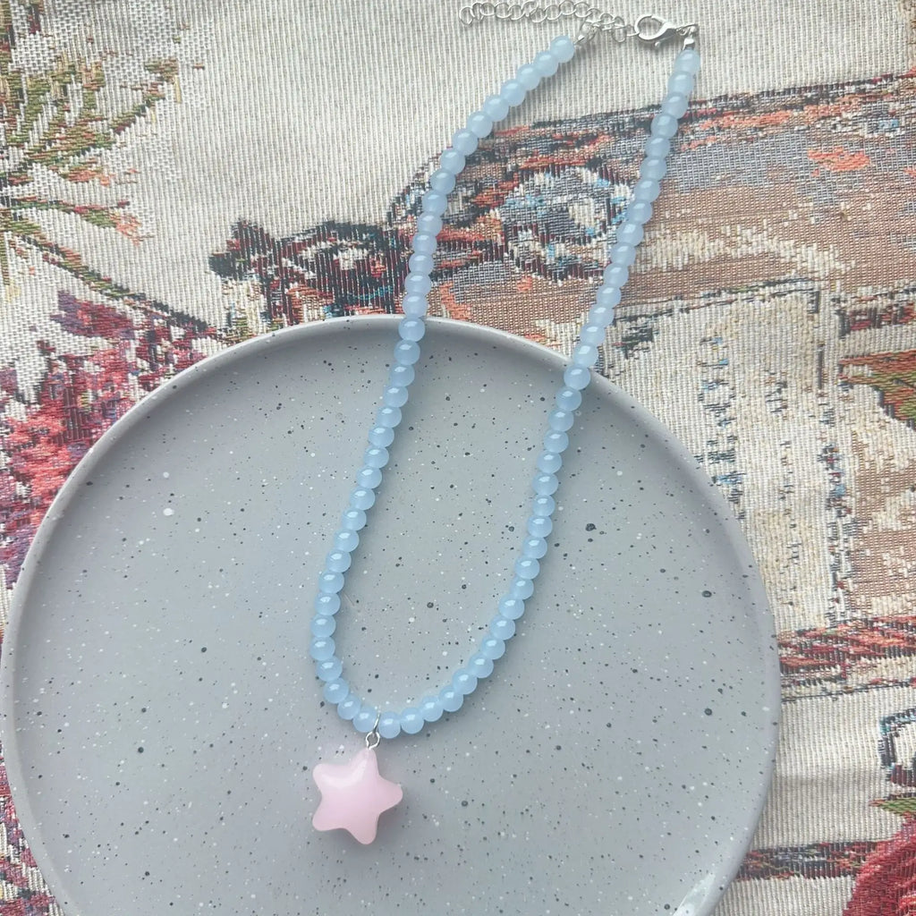 Wishing Star Necklace - 8 colors - Hello Baabs LLC 