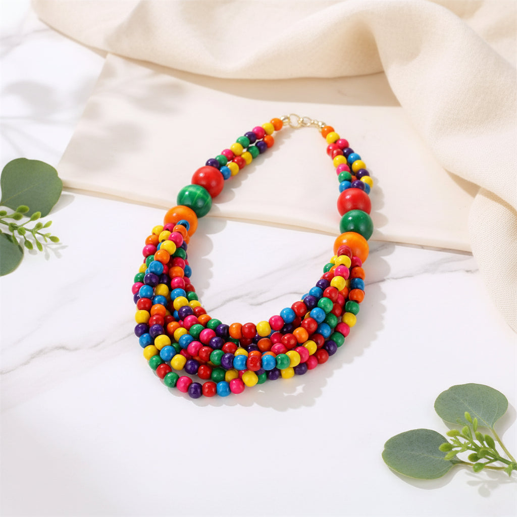 Woodland Rhythm Necklace - 7 colors - Hello Baabs