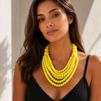 Woodland Rhythm Necklace - 7 colors - Hello Baabs