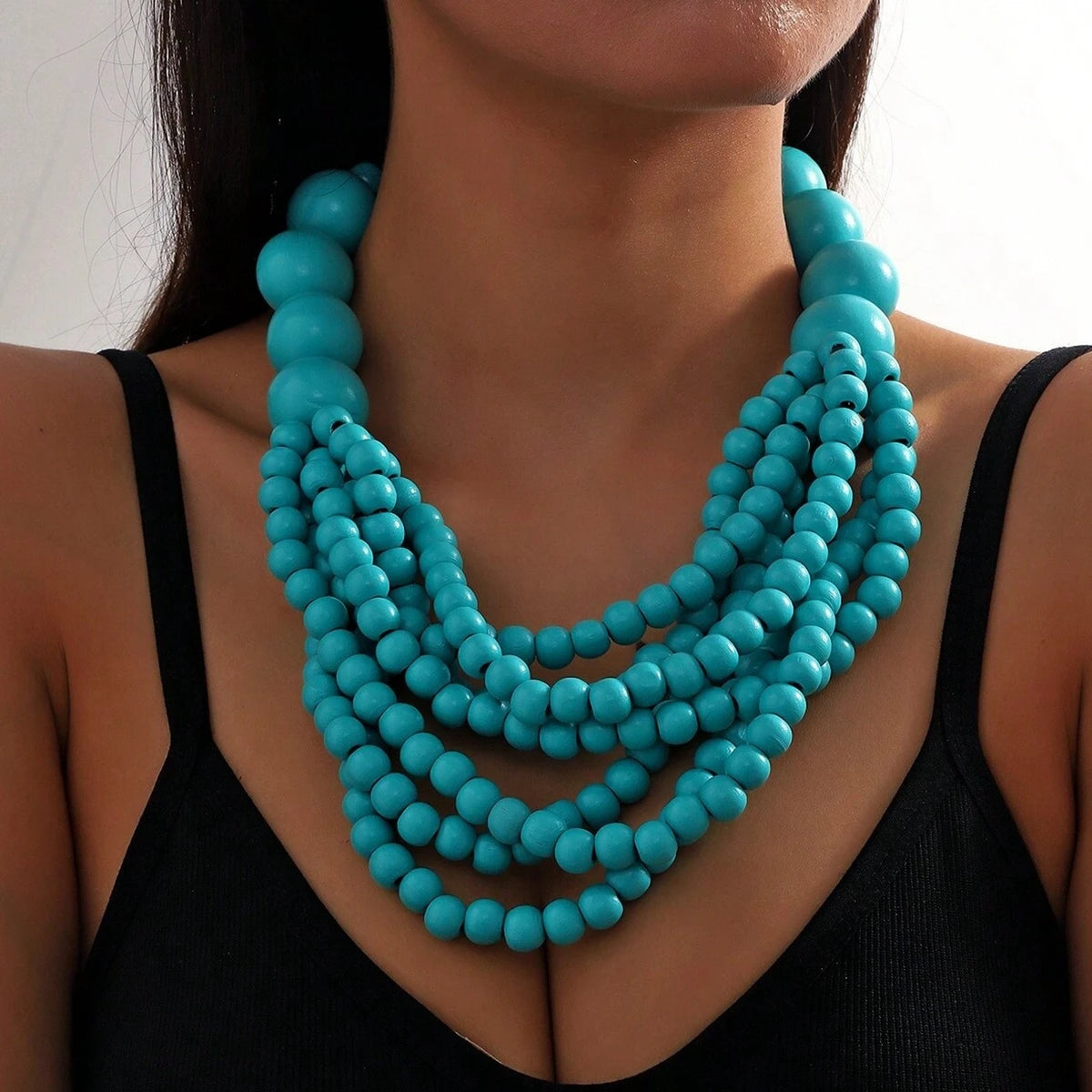 Woodland Rhythm Necklace - 7 colors - hello baabs 