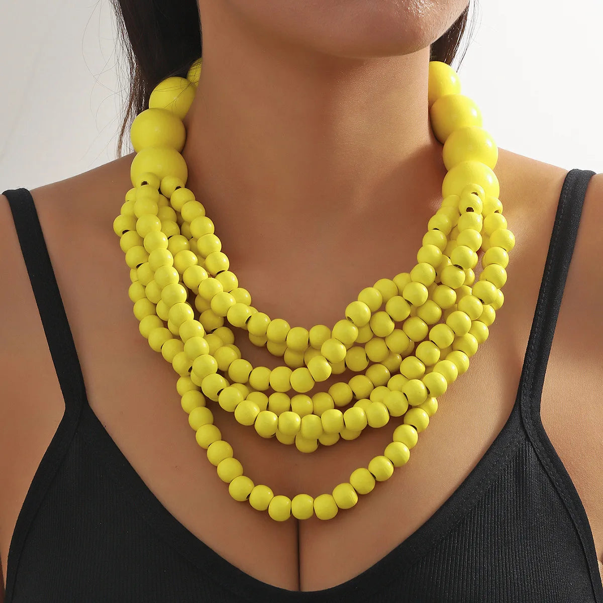 Woodland Rhythm Necklace - 7 colors - hello baabs 