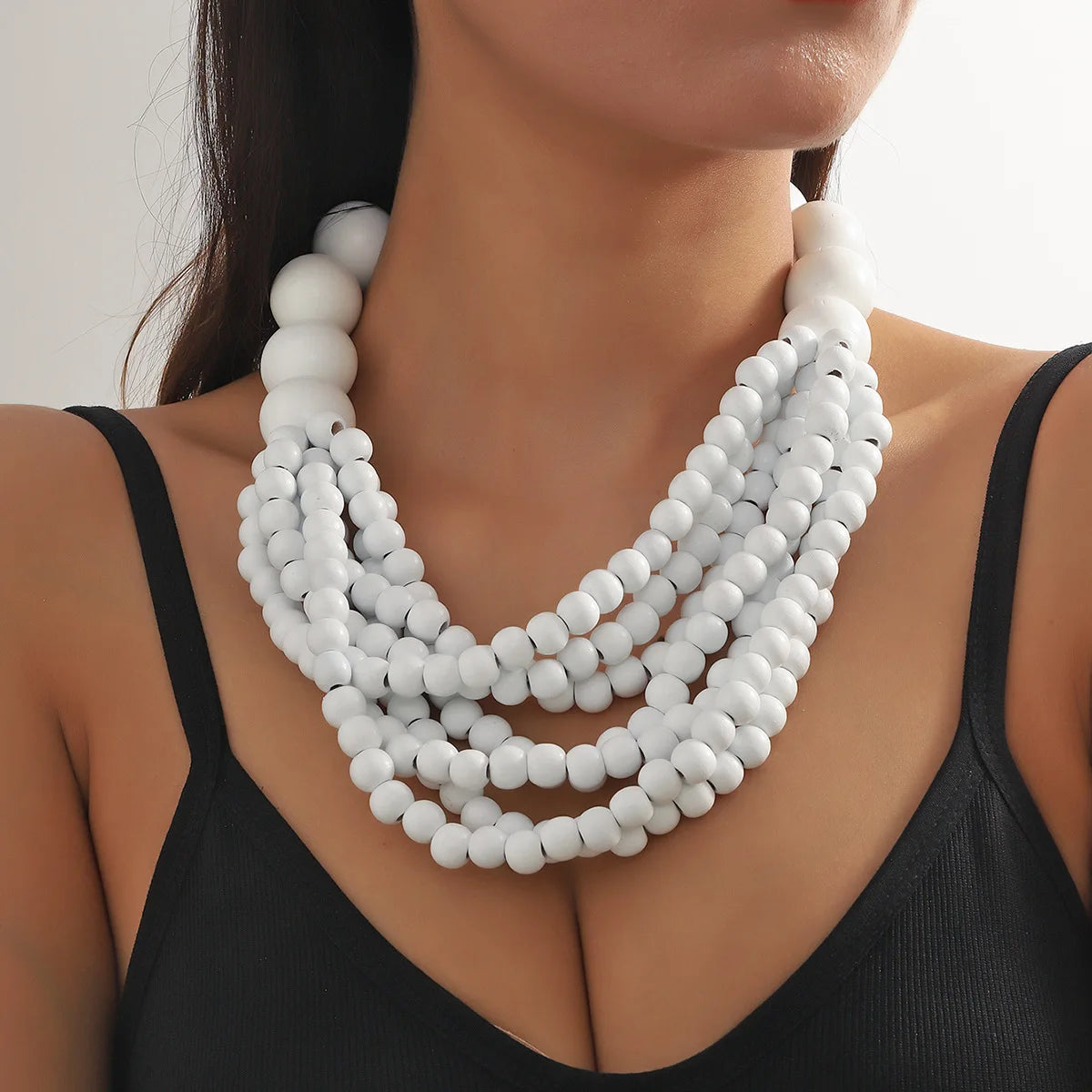 Woodland Rhythm Necklace - 7 colors - hello baabs 