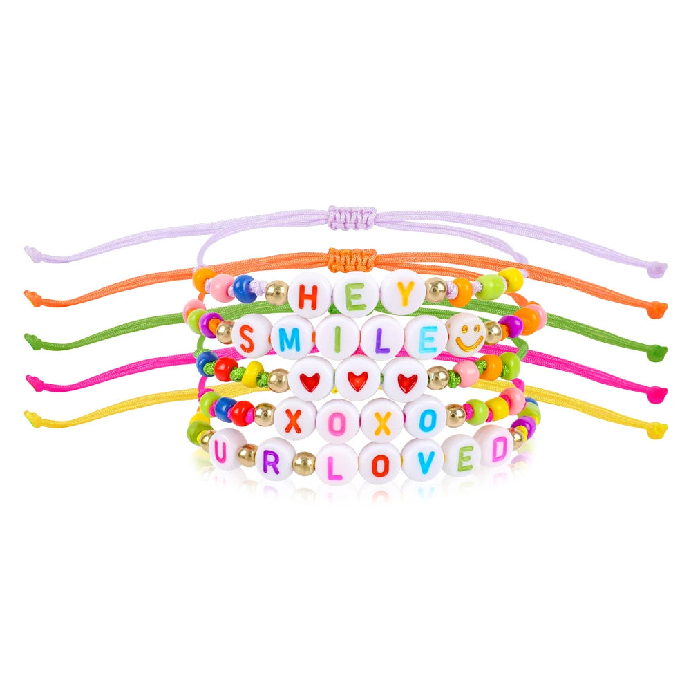 Word on the Wrist 5pc Set - Hello Baabs LLC 