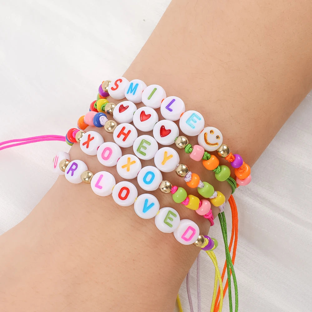 Word on the Wrist 5pc Set - Hello Baabs LLC 