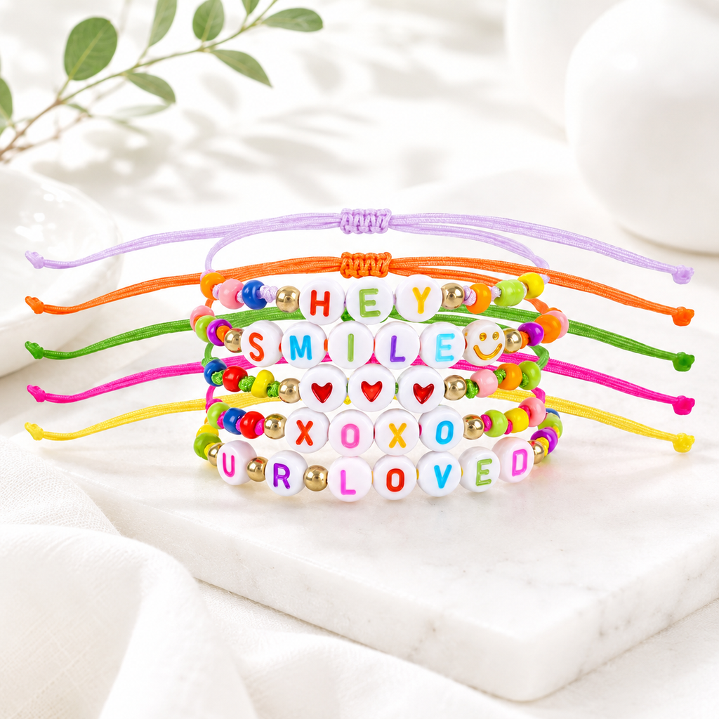 Word on the Wrist 5pc Set - Hello Baabs LLC 