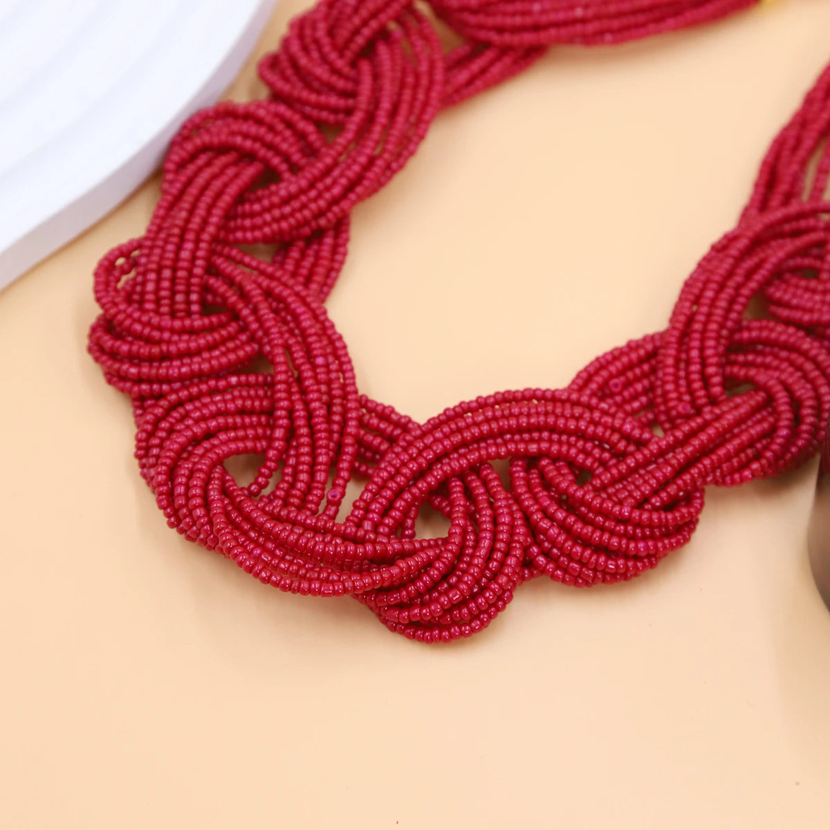 Woven Whispers Necklace - 4 colors - hello baabs 